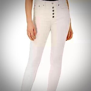 Calvin Klein Jeans New Without Tags High Rise White Denim